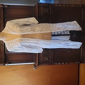 REBELLION Boho Lace Cover Up size S